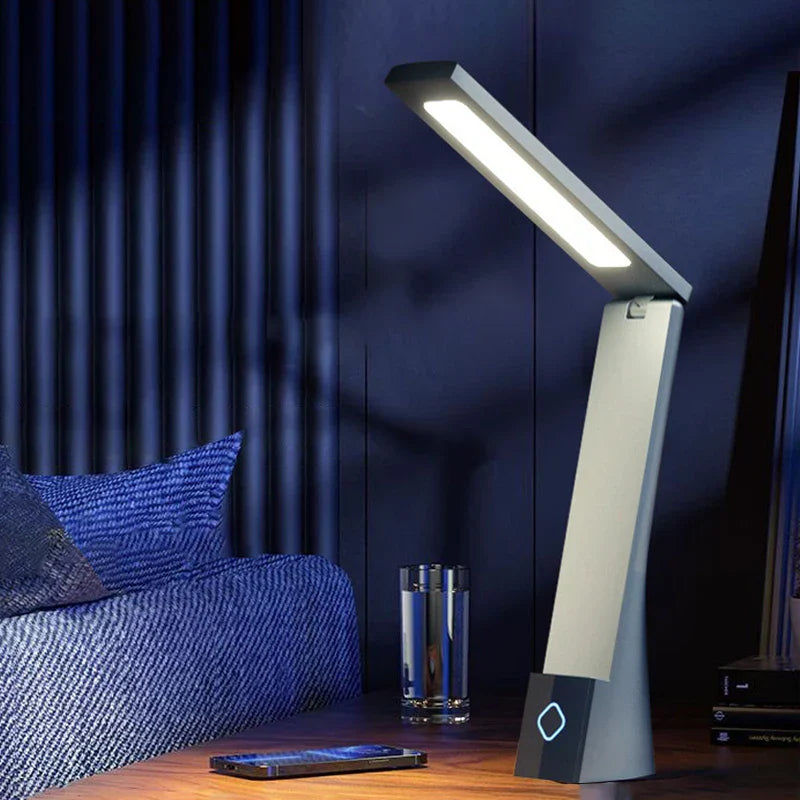 Dimmbar LED Schreibtischlampe mit flexiblem Arm – Moderne USB-Tischleuchte fürs Büro | Brehn
