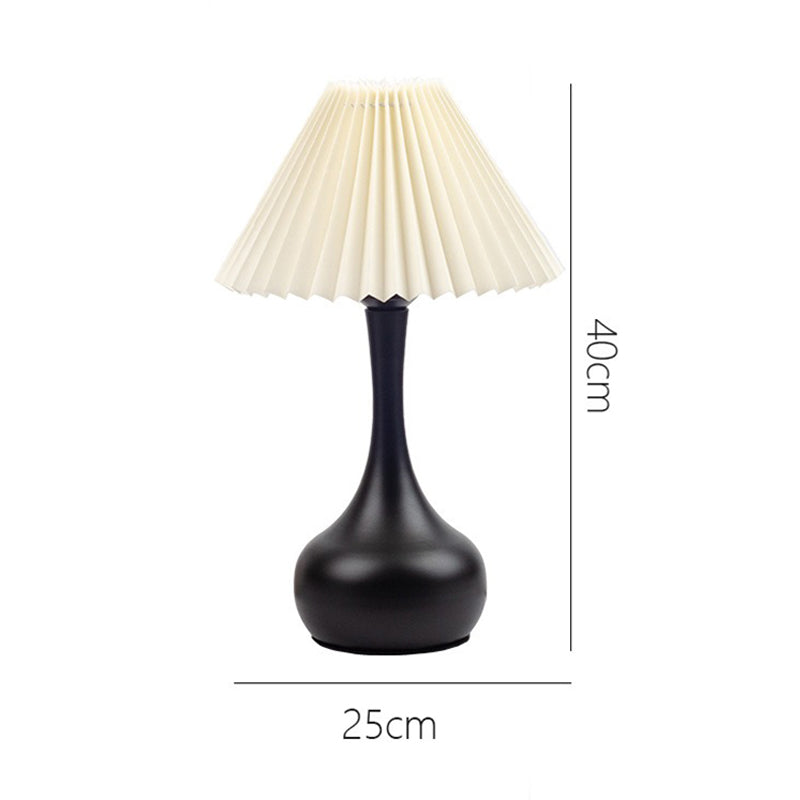 Nordic Faltlampe mit LED-Licht – Moderne dekorative Tischlampe für Wohn- und Schlafzimmer | Brehn