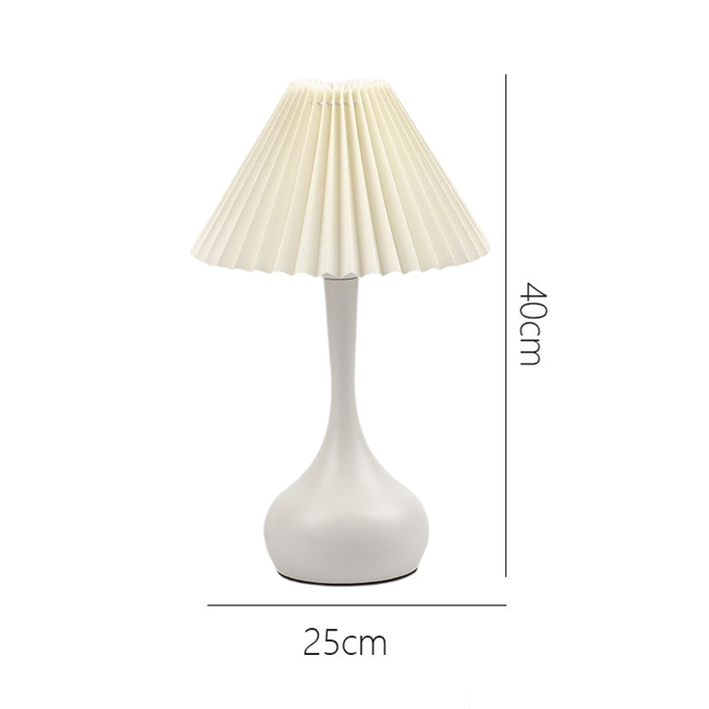Nordic Faltlampe mit LED-Licht – Moderne dekorative Tischlampe für Wohn- und Schlafzimmer | Brehn
