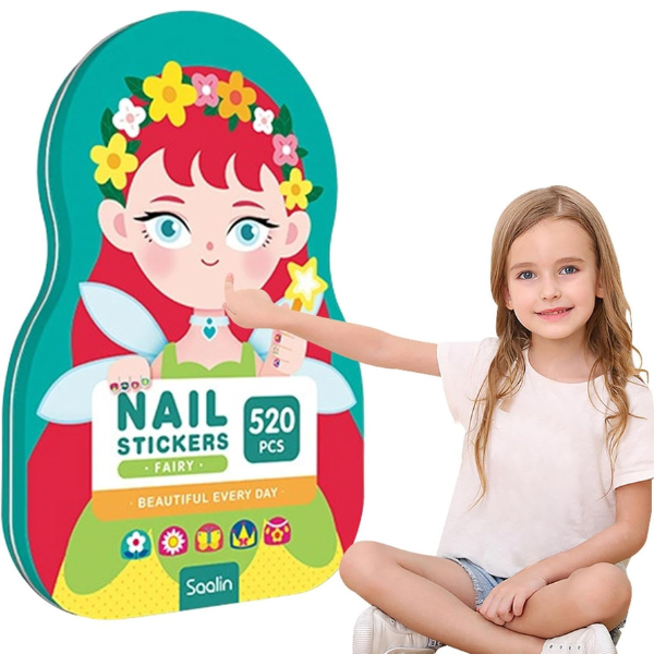 Kids Nagelkunst Aufkleber | Spaßige & Einfache Designs | Brehn