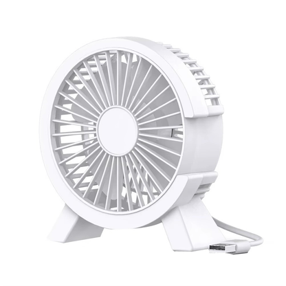 Mini Elektrisch Tragbarer Wiederaufladbarer und Lautloser Ventilator | Brehn