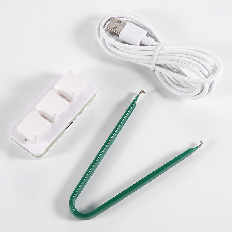 Programmierbare Mini-Tastatur, 3 Tasten