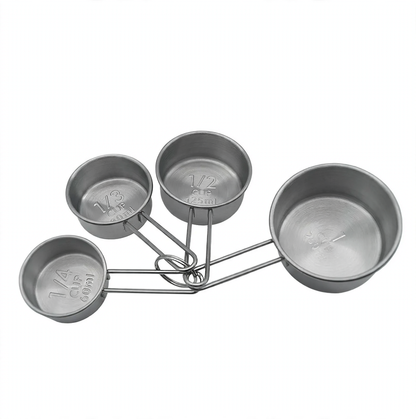 Edelstahl-Messlöffel-Set, 4-teilig