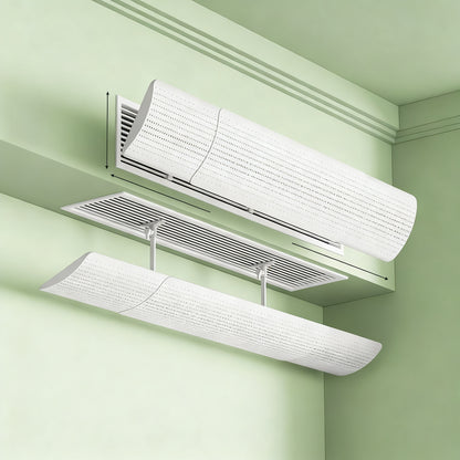 Klimaanlage Windabweiser für Deckenkassetten