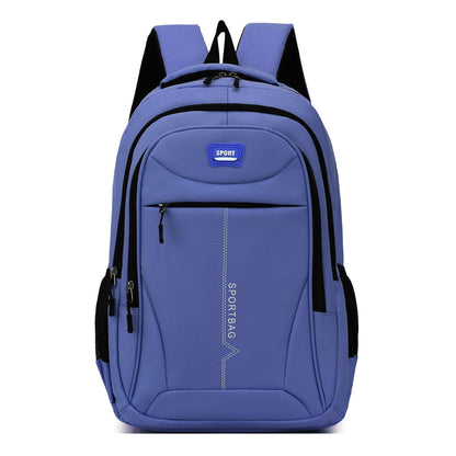 Rucksack mit Buchstaben-Druck, PVC, 20–35 L, wasserfest