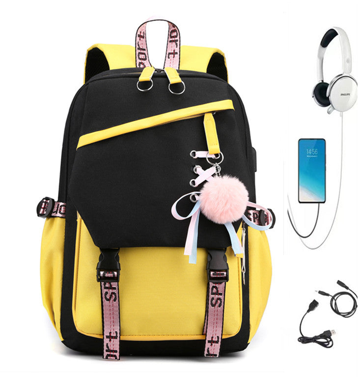 Schlichter Rucksack für Laptop, 14 Zoll, 20–35 L