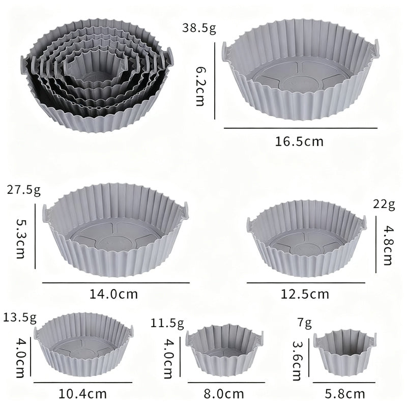 Silikon-Backform, Ei-Form, 9×7,5×5,5 cm