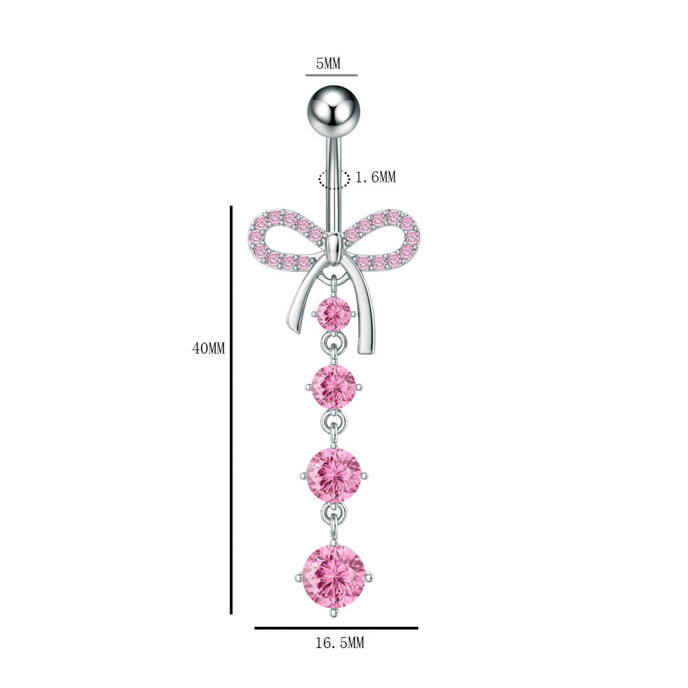 Titan-Piercingstab, flache Basis, Innengewinde