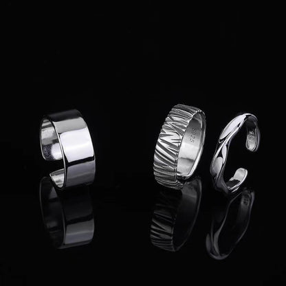Offener Ring, verstellbar, Zinklegierung