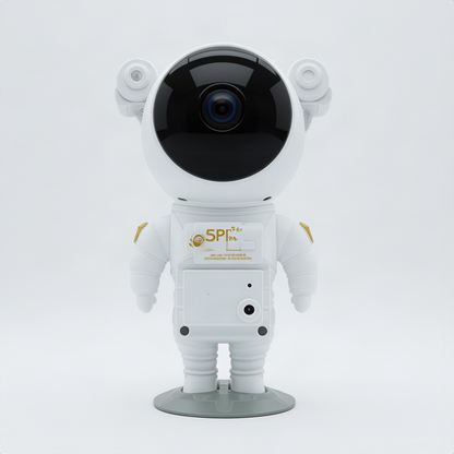 Astronaut-Stimmungslicht mit Sternenhimmel-Projektion