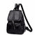 Damen-Rucksack aus PU-Leder, 20–35 L, Modell 2066