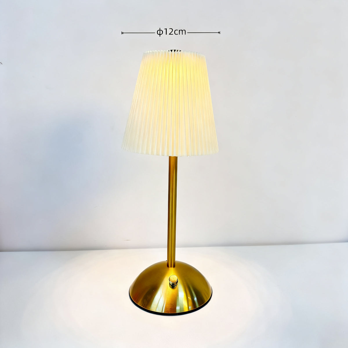 Stoff-Tischlampe mit Touchschalter, 12 Modell