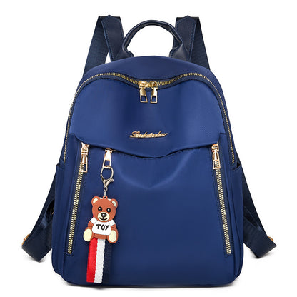 Oxford-Rucksack Damen, 25×12×29 cm, atmungsaktiv