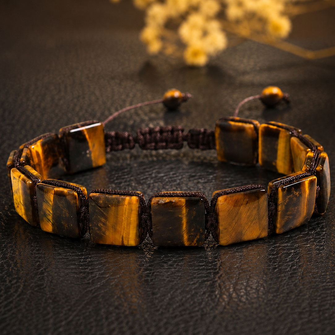 Armband aus Naturstein, 8 mm Perlen
