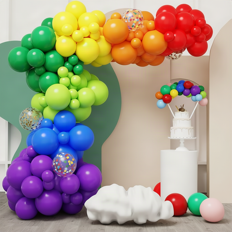 Luftballons aus Latex, 10 Zoll, matt