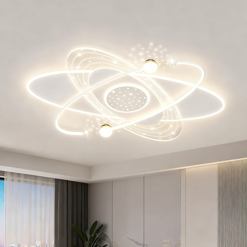 Deckenleuchte mit LED und Sprachsteuerung