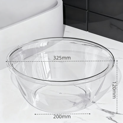 Kunststoff-Waschbecken, transparent, robust
