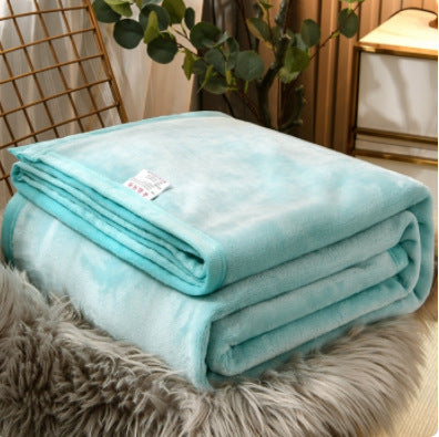 Fleecedecke aus Polyester, 100×150 bis 200×230 cm