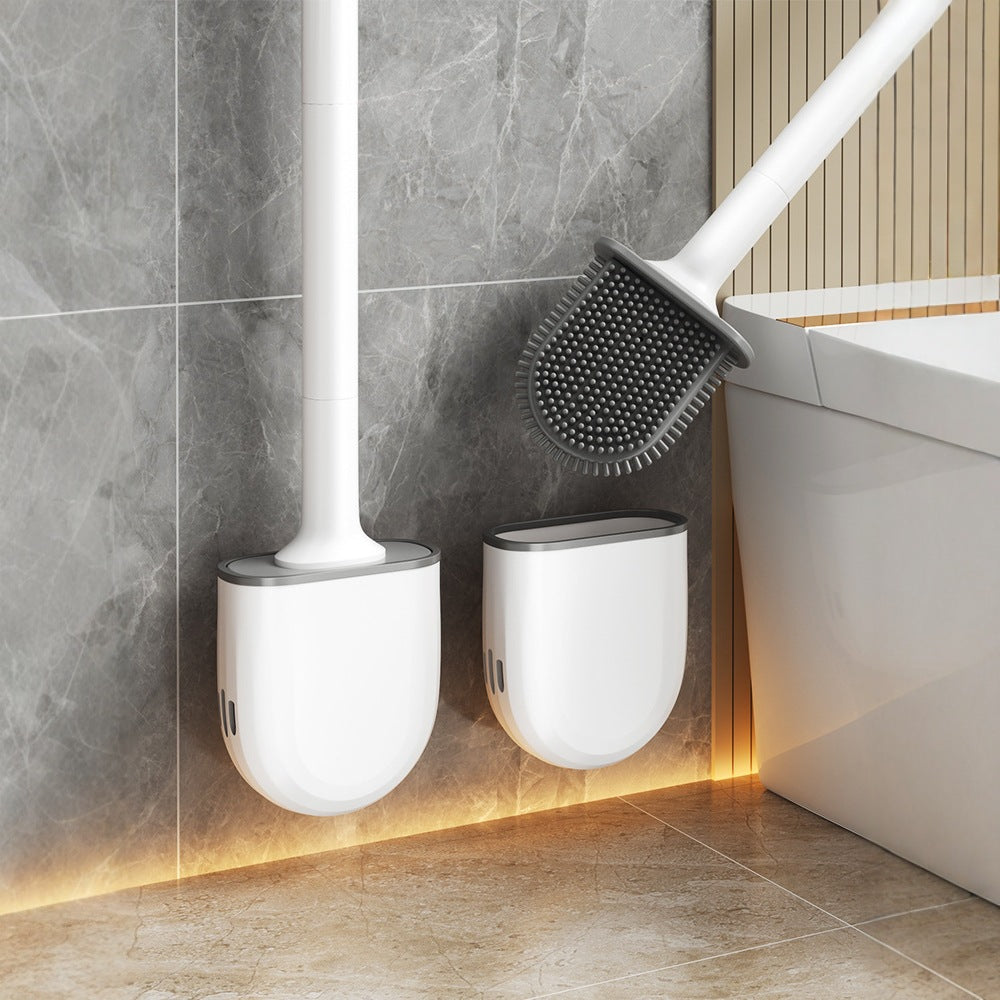 Toilettenbürste mit Ablauf-Funktion