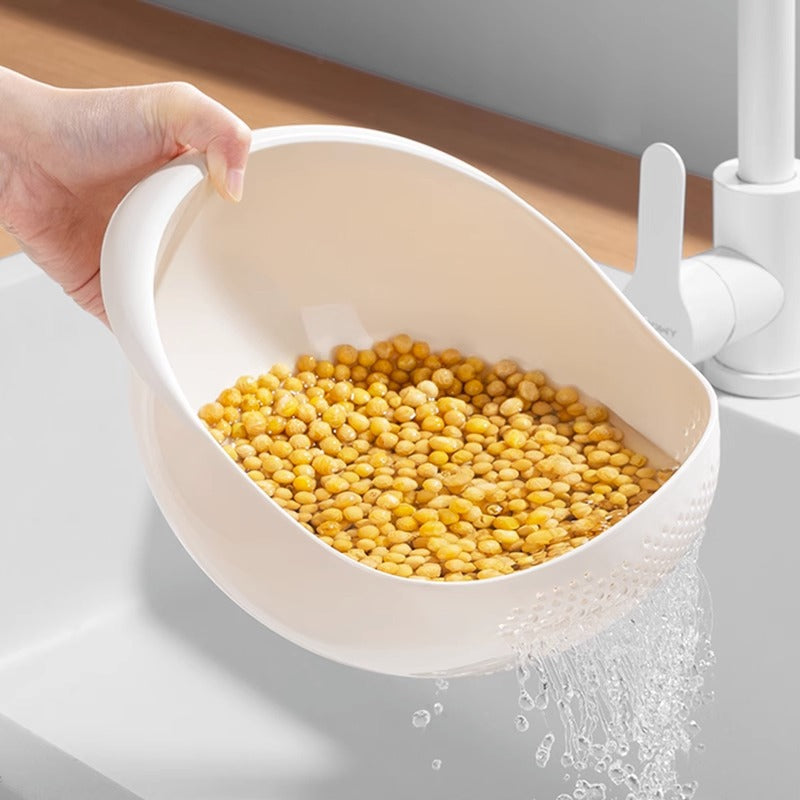 Kunststoff-Siebkörbchen zum Waschen und Abtropfen