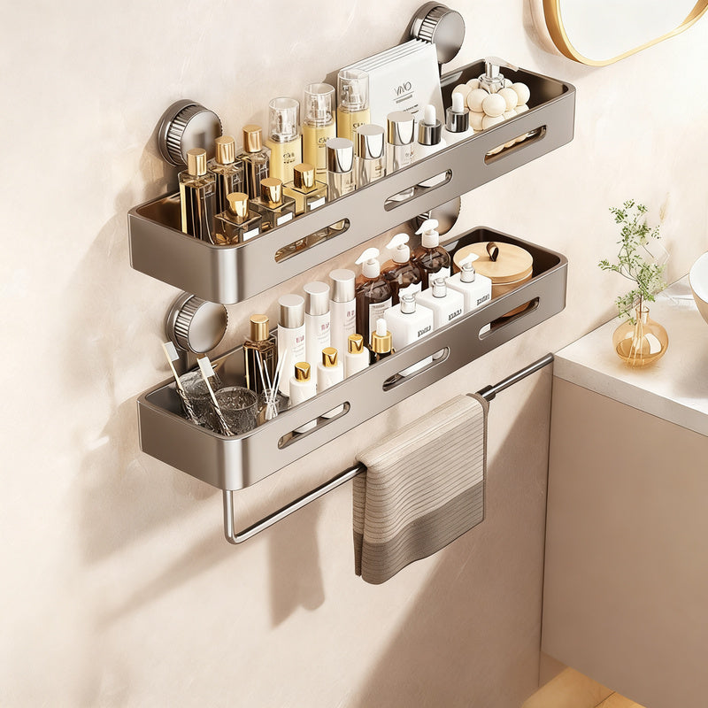Saugnapf-Regal für Badezimmer, wandhängend