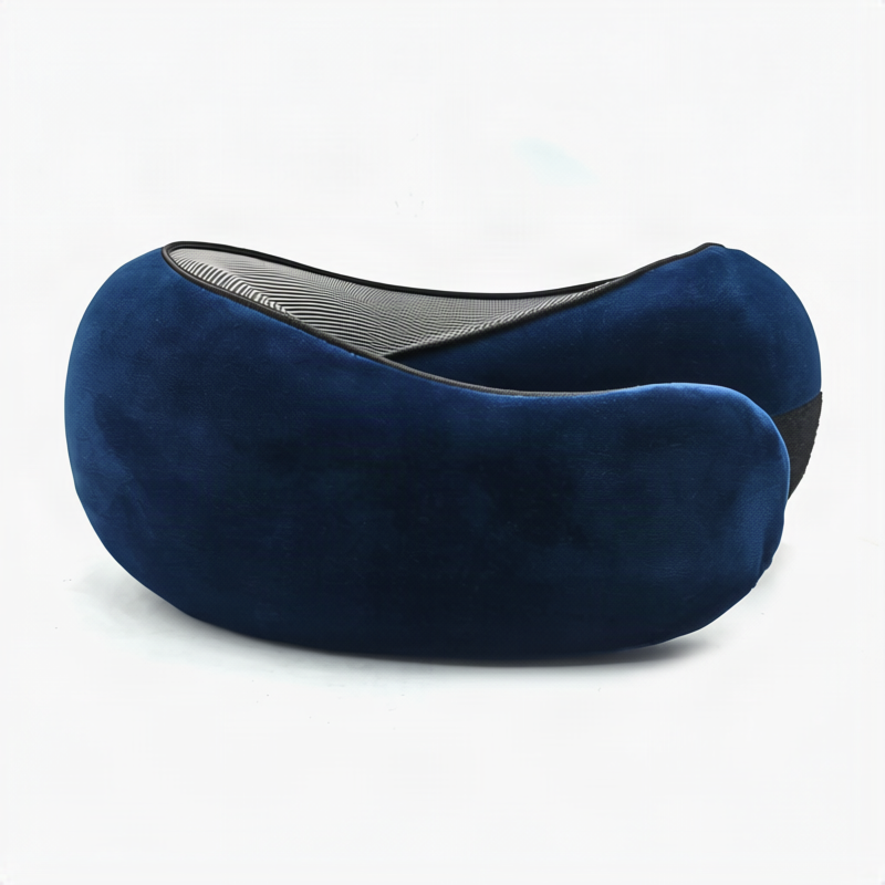 Nackenkissen aus Memory-Foam für Reisen