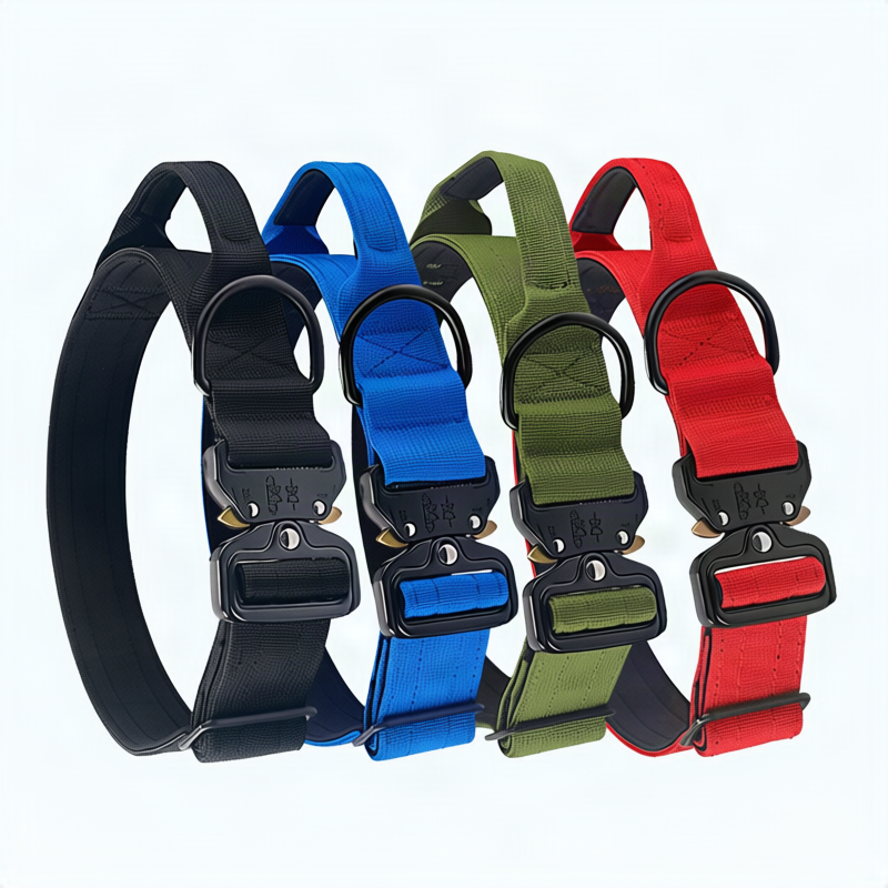 Hundehalsband aus Nylon mit Griff