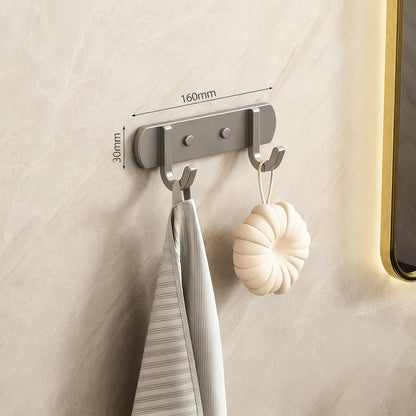 Starke Aluminium-Wandhaken mit Klebepads