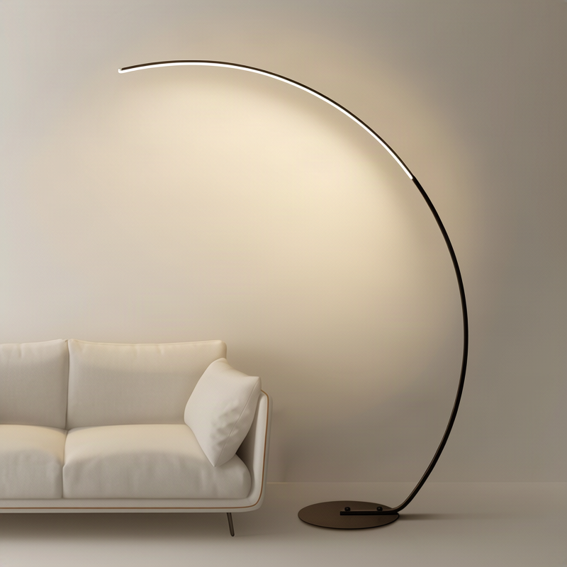 LED-Stehleuchte, modern, dimmbar