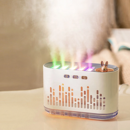 Ultraschall-Luftbefeuchter mit Aromatherapie und LED-Licht