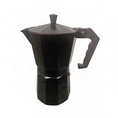 Espressokocher aus Edelstahl