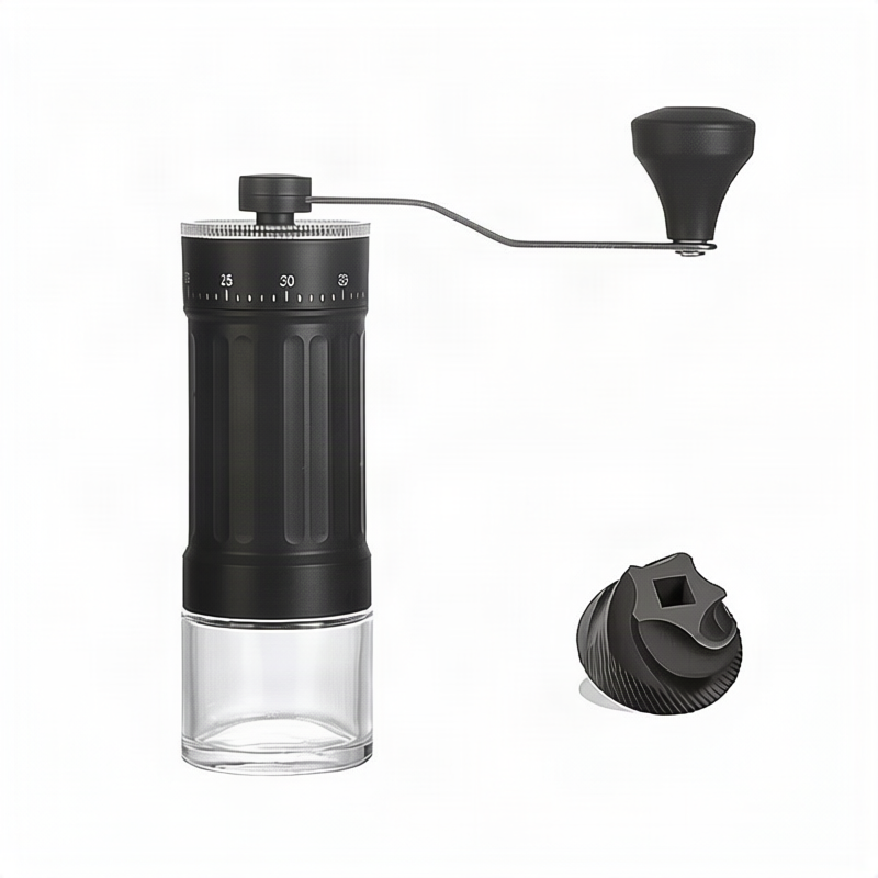 Handkaffeemühle mit Stahlkern, Luxus-Design