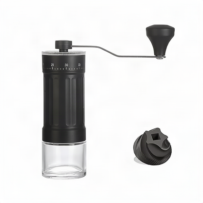 Handkaffeemühle mit Stahlkern, Luxus-Design