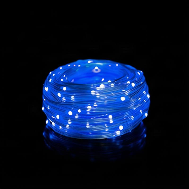 LED-Lichterkette, 10 m, 100 Lichter, USB/Batterie