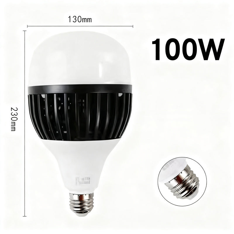 LED-Kugelleuchte E27, 50–200 W