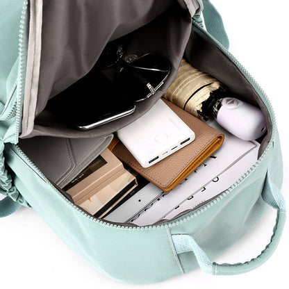 Nylon-Rucksack für Frauen, großes Fassungsvermögen