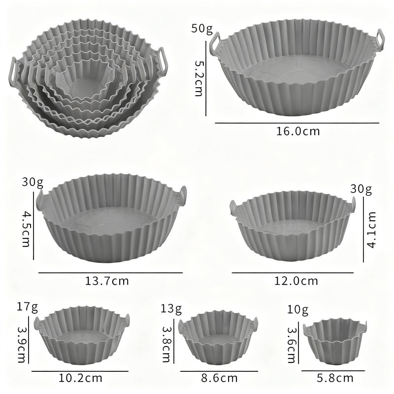 Silikon-Backform, Ei-Form, 9×7,5×5,5 cm