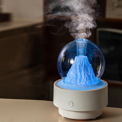 Vulkan-Aromatherapie-Diffuser mit Flammeneffekt, Modell LA-0657-1