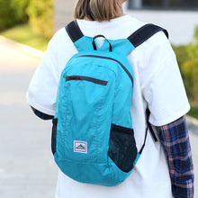 Faltbarer Reiserucksack ultraleicht – Polyester, 20 L, für Laptop bis 12 Zoll, Reisen & Wandern