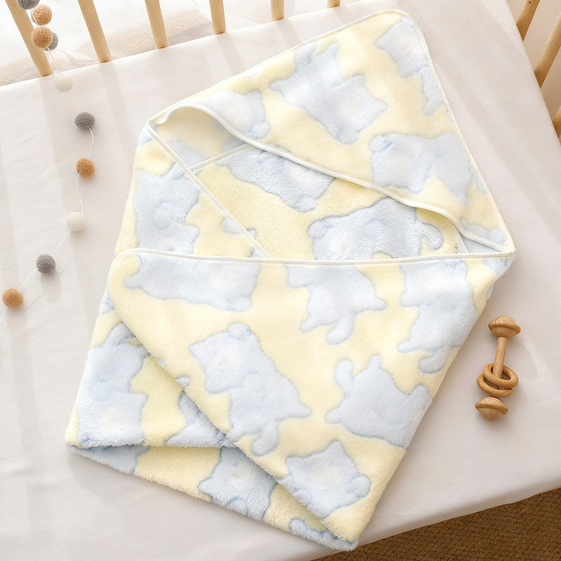 Babydecke aus Korallenfleece, 80×80 cm