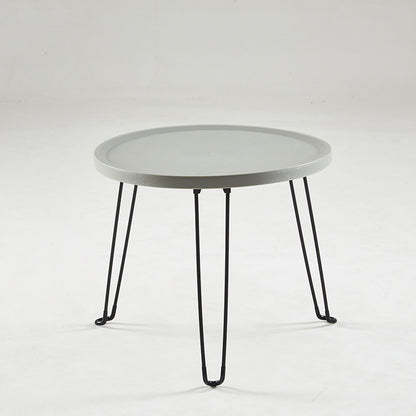 Klappbarer Beistelltisch, rund, Ø 45,5 × 40 cm, Modell H-262