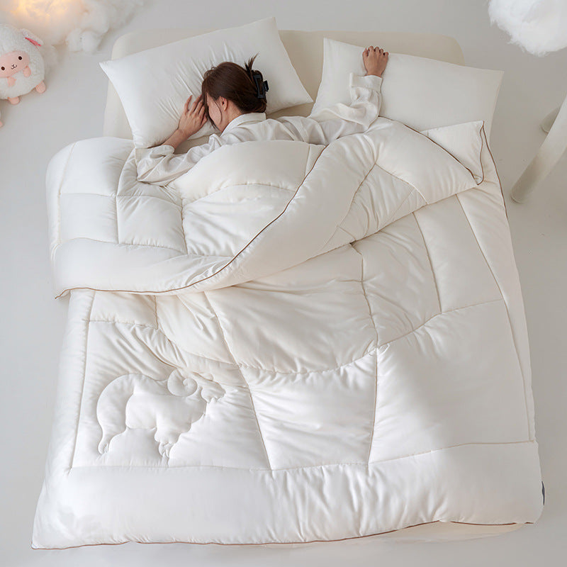 Wolldecke Australische Schafwolle, Winterbett