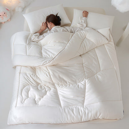 Wolldecke Australische Schafwolle, Winterbett