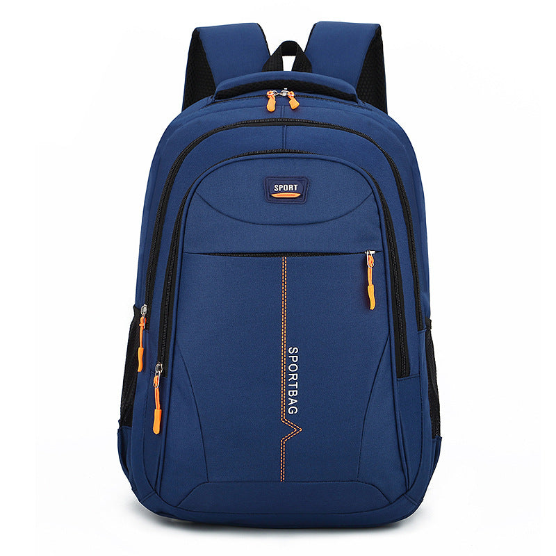 Rucksack mit Buchstaben-Druck, PVC, 20–35 L, wasserfest