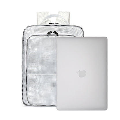 Antistatischer PVC-Rucksack, transparent
