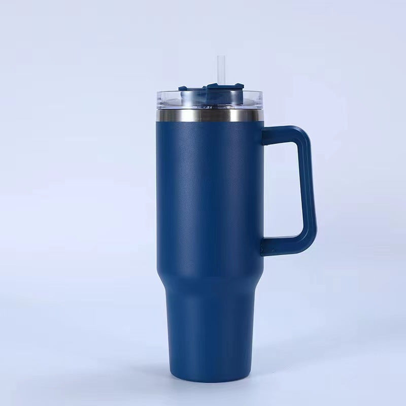 Isolierbecher aus Edelstahl mit Griff, 1200 ml