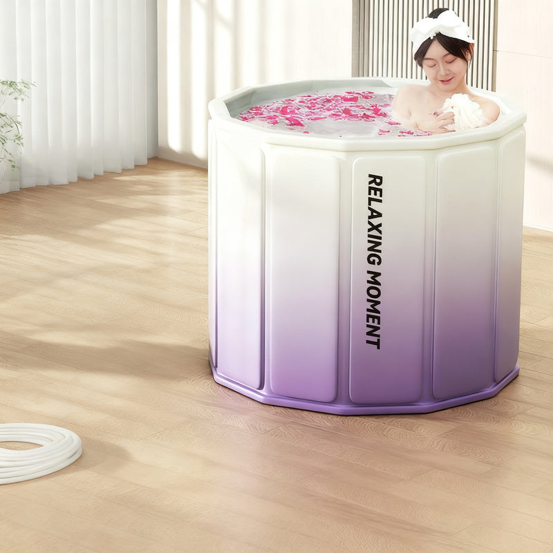 Faltbare Badewanne aus PVC für Erwachsene