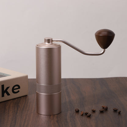 Handkaffeemühle, italienisch, 3–5 Tassen, Edelstahl