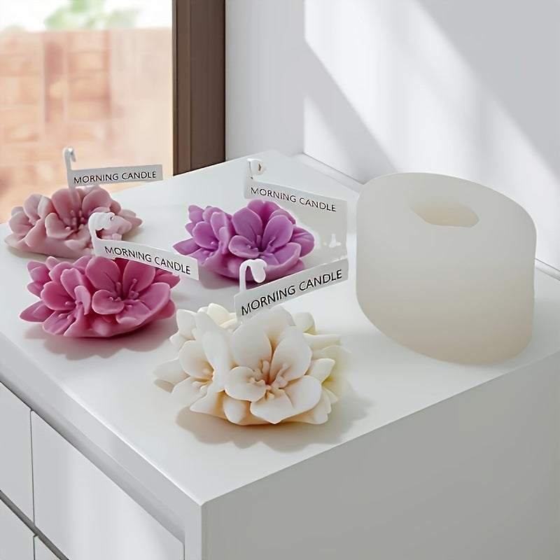 Silikonform Kirschblüte für Kerzen und Seifen