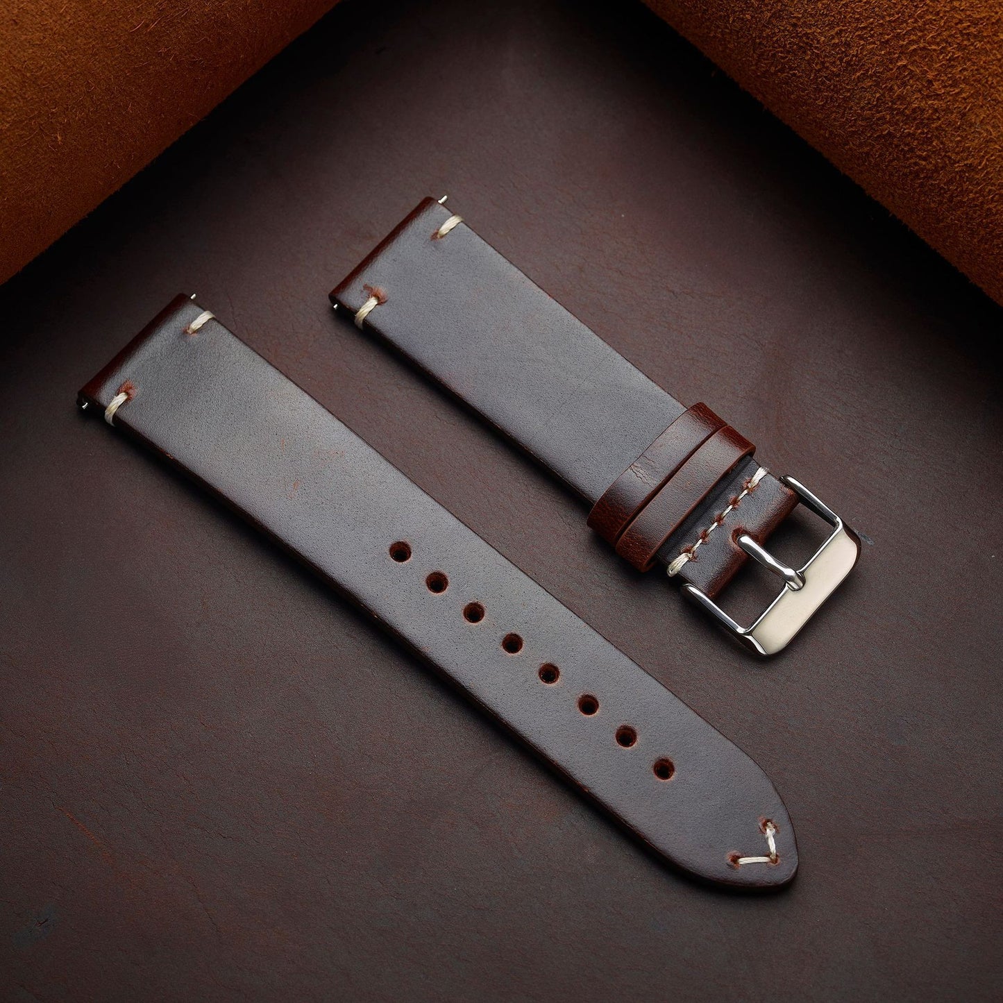 Uhrenarmband aus Vintage Leder